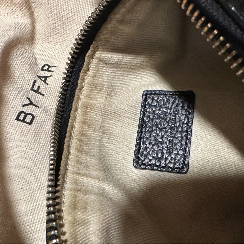 By Far Mini Amira Leather Shoulder Bag - Picture 4 of 6